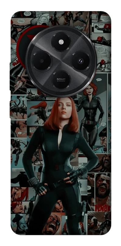 Чехол на Xiaomi Redmi A4 Black Widow фото 1 из 1