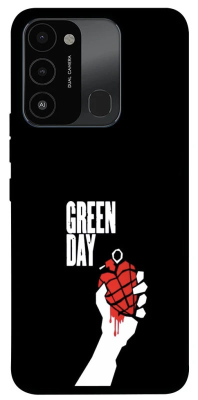 Чохол на TECNO Spark 8C Green Day logo фото 1 з 1