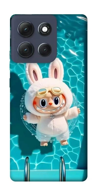 Чохол на Motorola Moto G86 Power Labubu in the pool ver.2 фото 1 з 1