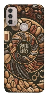 Чохол на Motorola Moto E40 Coffee roast guide фото 1 з 1