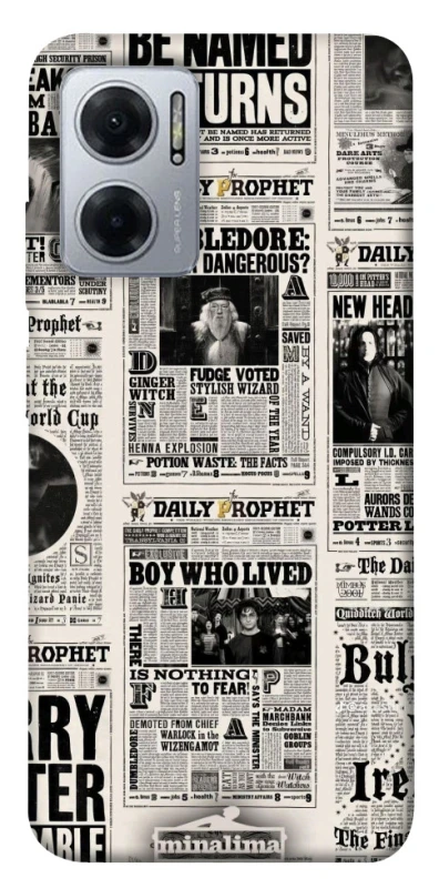 Чохол на Xiaomi Redmi Note 11E Harry Potter newspaper фото 1 з 1