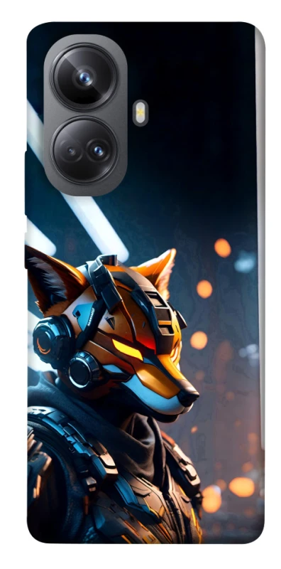 Чехол на Realme 10 Pro+ Cyber ​​Fox фото 1 из 1