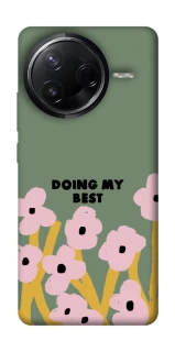 Чехол на Infinix Note 50 Pro Doing my best фото 1 из 1