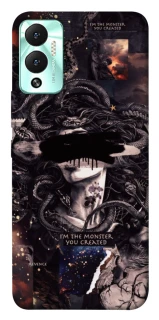 Чохол на Infinix Hot 12 Play Monster you created фото 1 з 1
