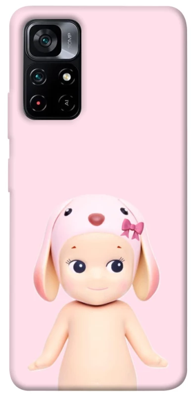 Чохол на Xiaomi Poco M4 Pro 5G Pink Ribbon Hop фото 1 з 1