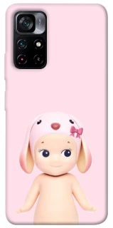 Чехол на Xiaomi Poco M4 Pro 5G Pink Ribbon Hop фото 1 из 1