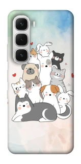 Чехол на Infinix Hot 60i Funny Pets ver.2 фото 1 из 1
