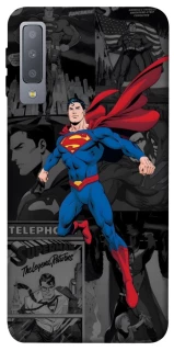Чехол на Samsung A750 Galaxy A7 (2018) superman comics фото 1 из 1