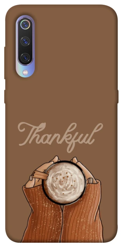 Чохол на Xiaomi Mi 9 Thankful coffee фото 1 з 1