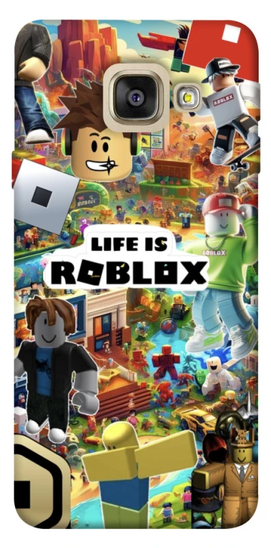 Чехол на Samsung A520 Galaxy A5 (2017) Life is Roblox фото 1 из 1