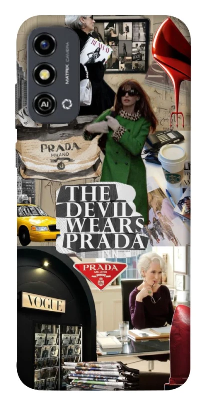 Чохол на ZTE Blade A53 Fashion collage ver.14 фото 1 з 1