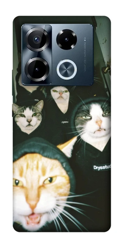 Чохол на Infinix Note 40 Pro 4G Сatsss фото 1 з 1