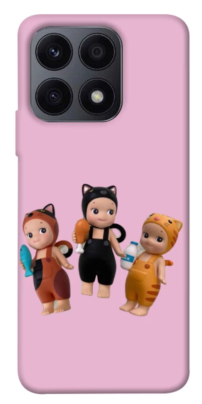 Чохол на Huawei Honor X8a Cat Cafe Trio фото 1 з 1