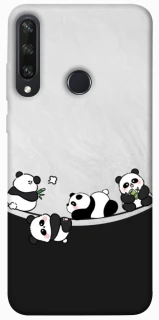 Чохол на Huawei Y6p Four pandas фото 1 з 1