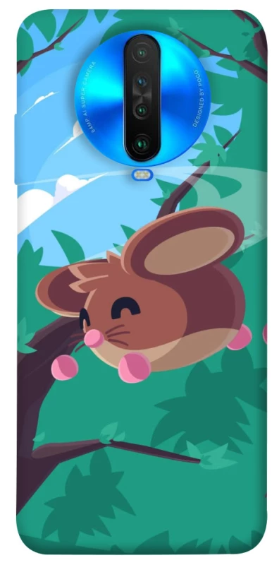 Чохол на Xiaomi Poco X2 Adopt Me Forest Mouse Jump фото 1 з 1