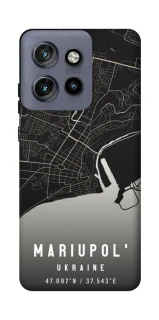 Чехол на Motorola Edge 50 Neo Mariupol map фото 1 из 1
