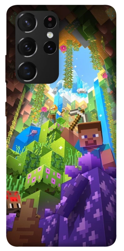 Чехол на Samsung Galaxy S21 Ultra Minecraft forever фото 1 из 1