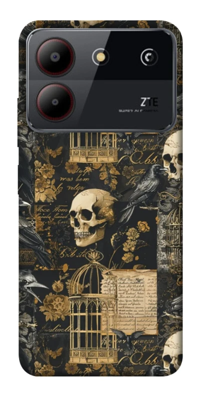 Чохол на ZTE Blade A54 4G Halloween aesthetics ver.1 фото 1 з 1