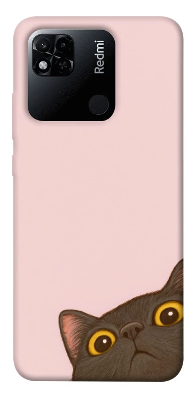 Чохол на Xiaomi Redmi 10A Peeping cat фото 1 з 1