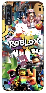 Чохол на Samsung Galaxy A70 (A705F) Roblox Characters Collage фото 1 з 1