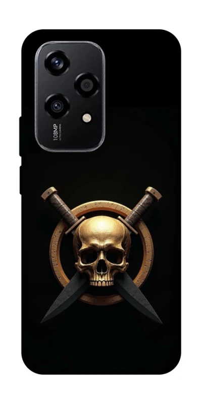 Чохол на Honor 200 Lite Golden Skull фото 1 з 1