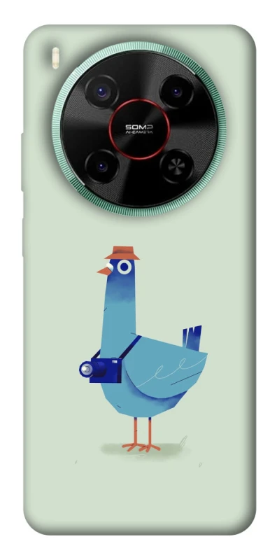 Чохол на ZTE Nubia V70 Max Голуб-детектив фото 1 з 1