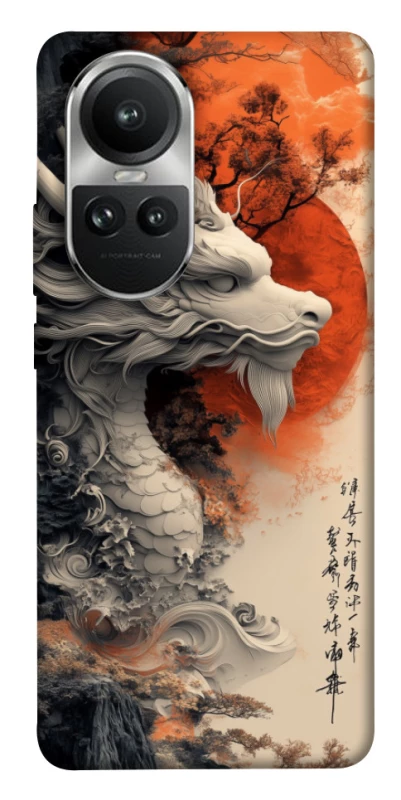 Чохол на Oppo Reno 10 white dragon фото 1 з 1