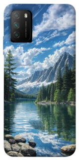 Чохол на Xiaomi Poco M3 River in the mountains фото 1 з 1