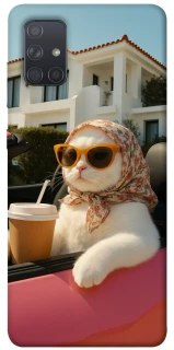Чехол на Samsung Galaxy A71 Stylish Cat Cruise фото 1 Чехол на Samsung Galaxy A71 Stylish Cat Cruise фото 1 из 1