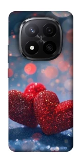 Чехол на Xiaomi Redmi Note 14 Pro+ 5G Red hearts фото 1 из 1