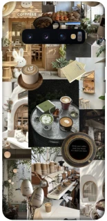 Чехол на Samsung Galaxy S10+ Coffee collage ver.4 фото 1 из 1