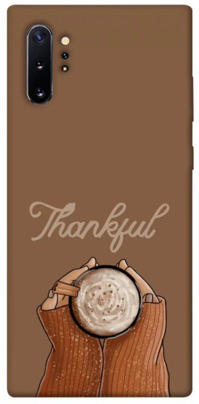 Чохол на Samsung Galaxy Note 10 Plus Thankful coffee фото 1 з 1