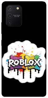 Чехол на Samsung Galaxy S10 Lite Roblox logo ver.2 фото 1 из 1