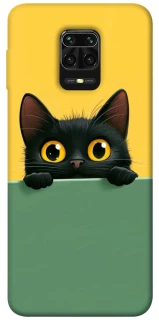 Чохол на Xiaomi Redmi Note 9s / Note 9 Pro / Note 9 Pro Max Black cat v2 фото 1 з 1