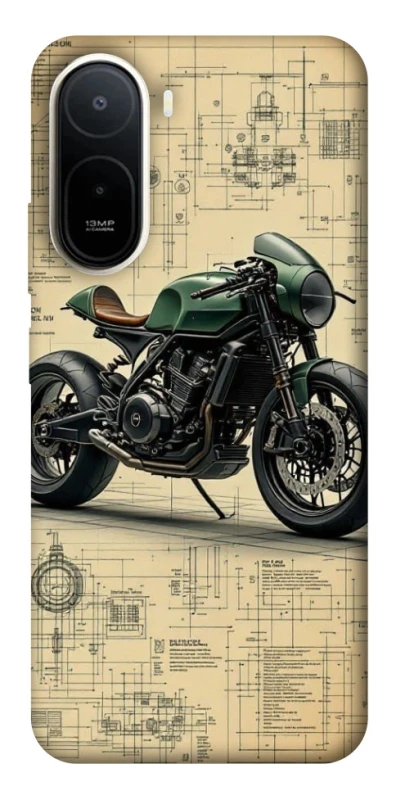 Чехол на Xiaomi Redmi A7 Pro 4G Bike model фото 2 из 2