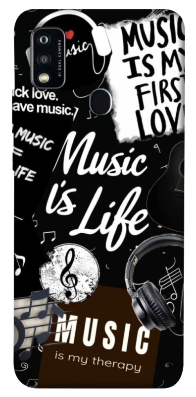 Чохол на ZTE Blade A51 Music is Life фото 1 з 1