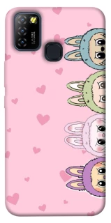 Чехол на Infinix Hot 10 Lite All Labubu 4 фото 1 из 1