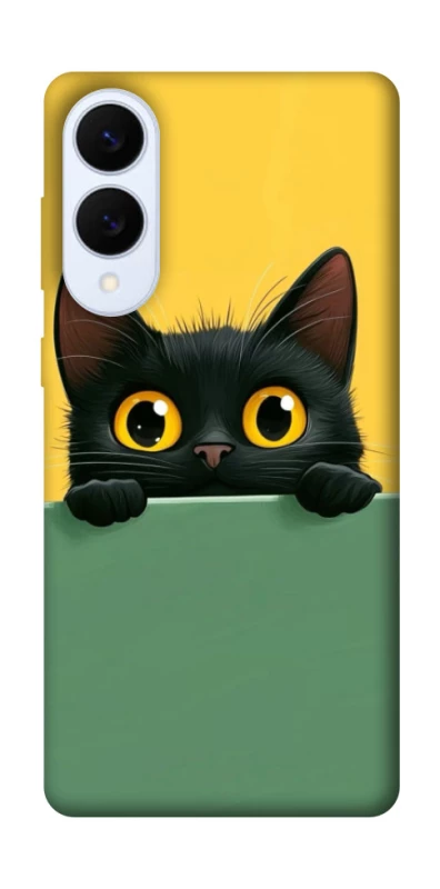 Чохол на Samsung Galaxy S25 Edge Black cat v2 фото 1 з 1