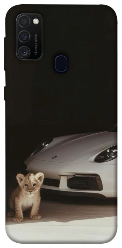 Чехол на Samsung Galaxy M21 Porsche white фото 1 из 1