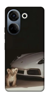 Чохол на TECNO Camon 20 Pro (CK7n) Porsche white фото 1 з 1