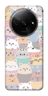 Чохол на Xiaomi Redmi A3 Funny Kittens ver.2 фото 1 з 1