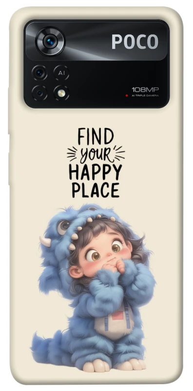 Чохол на Xiaomi Poco X4 Pro 5G Happy Place фото 1 з 1