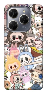 Чохол на TECNO Spark 20 Pro All Labubus фото 1 з 1