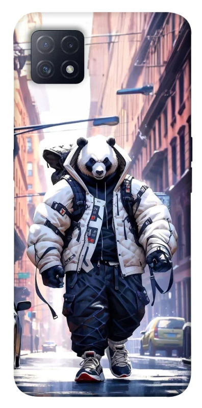 Чохол на Oppo A72 5G / A73 5G Панда кур'єр фото 1 з 1