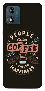 Чохол на Motorola Moto E13 Сoffee happiness фото 1 з 1