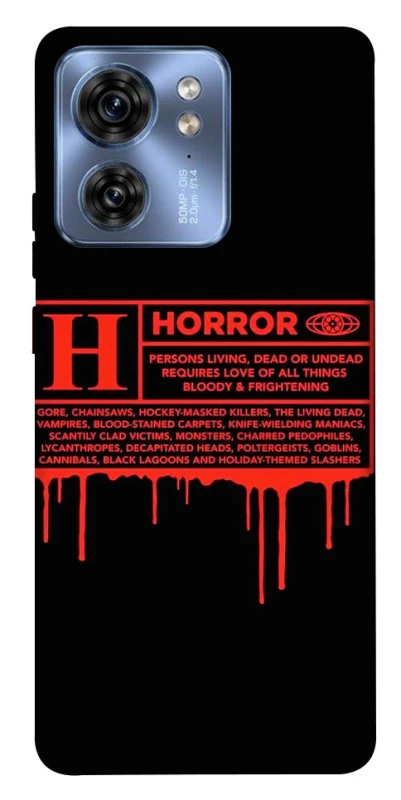 Чохол на Motorola Edge 40 Horror Halloween фото 1 з 1
