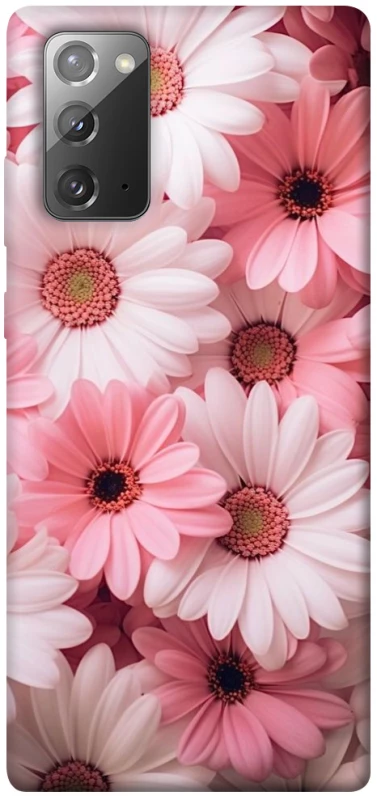 Чехол на Samsung Galaxy Note 20 Розовые цветы v2 фото 1 из 1