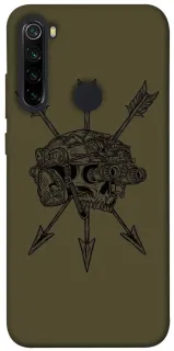 Чехол на Xiaomi Redmi Note 8 Mil skull фото 1 из 1