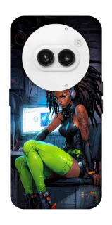 Чехол на Nothing Phone (2a) Cyber girl фото 1 из 1