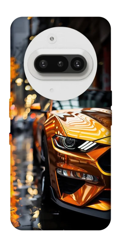 Чохол на Nothing Phone (3a) Golden sports car фото 1 з 1